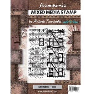 Stamperia - New York Building, Sir Vagabond Aviat Stamps, A5