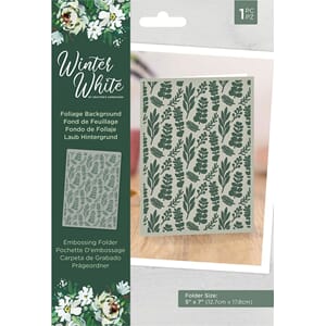 Crafters Companion - Foliage Background Embossing Folder