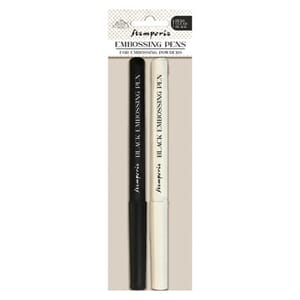 Stamperia - Create Happiness Embossing Pens Clear & Black